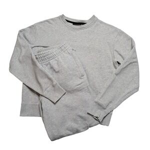 Adidas x Pharrell Humanrace Sweatsuit Men's M/L Gray Crewneck Joggers Set